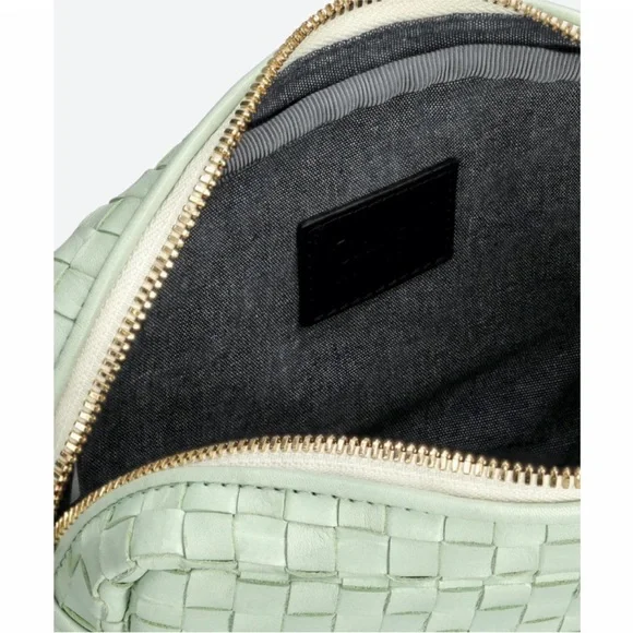 Clare V Woven Midi Sac - Mint - Picture 3 of 9